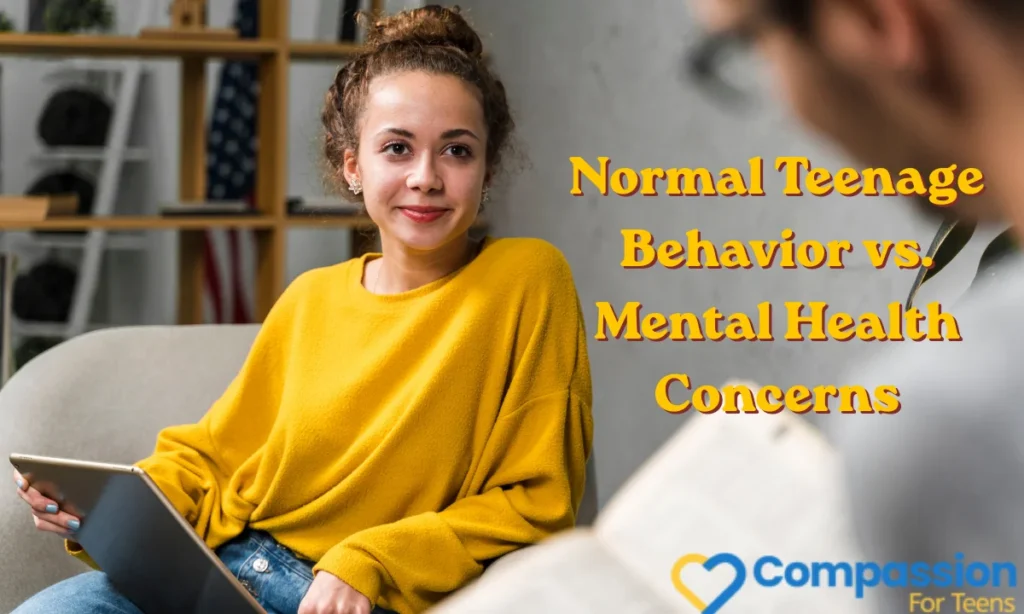 Normal Teenage Behavior vs. Mental Health Concerns